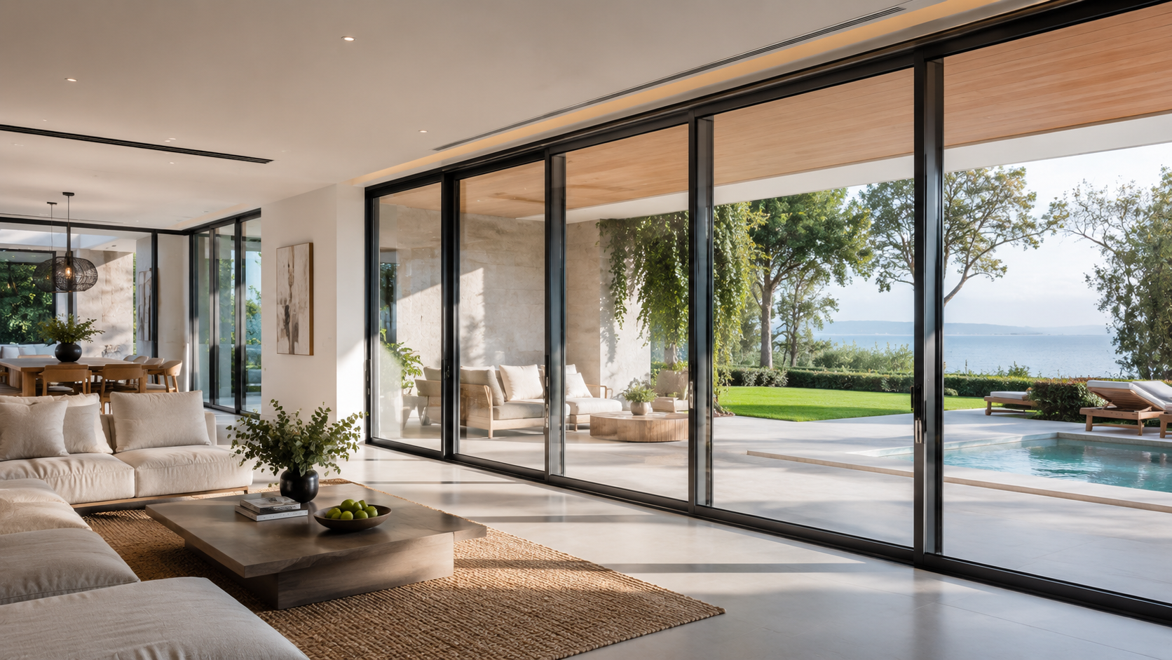 Aluminium glass doors Abu Dhabi