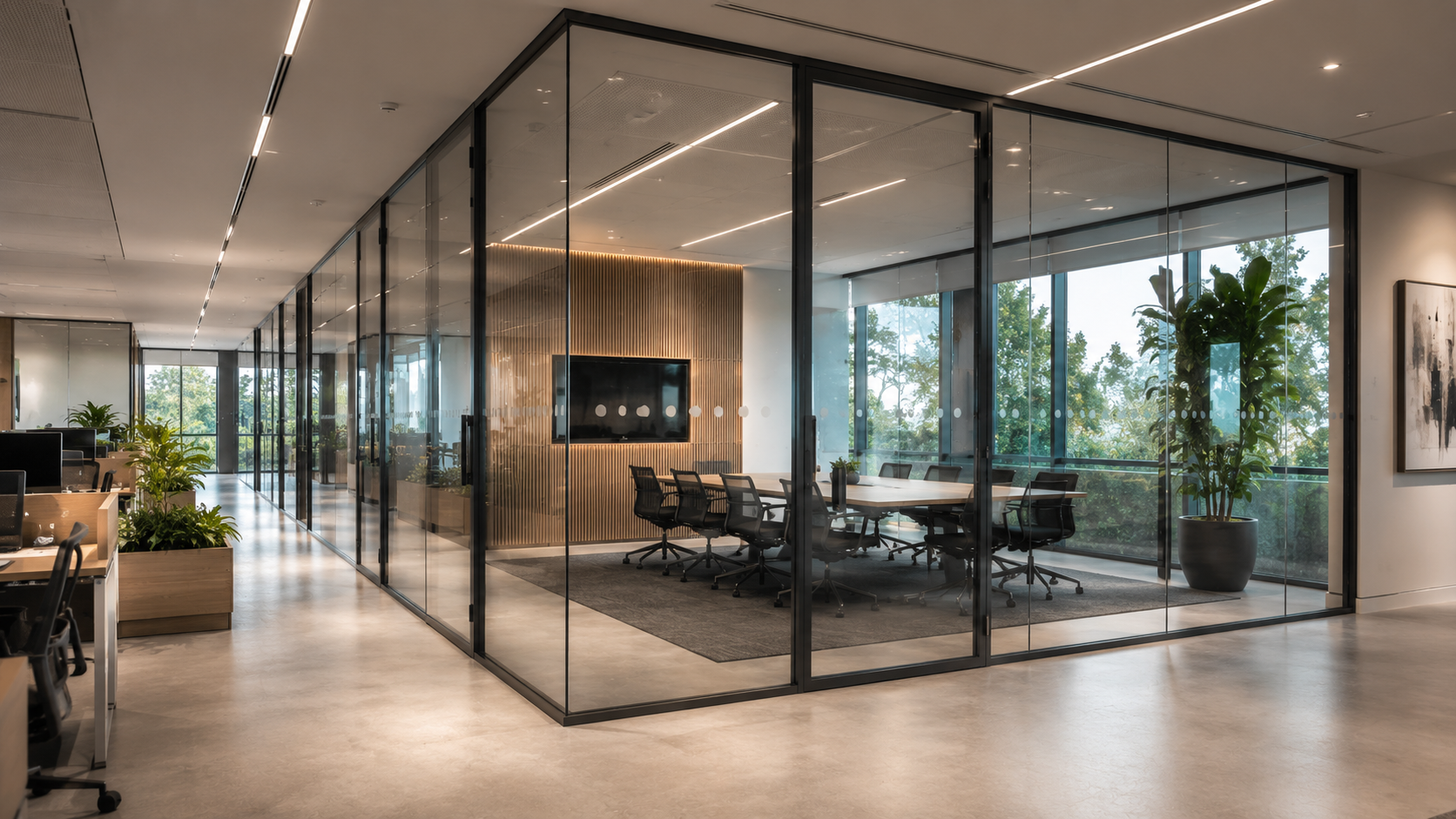 Glass partitions Abu Dhabi