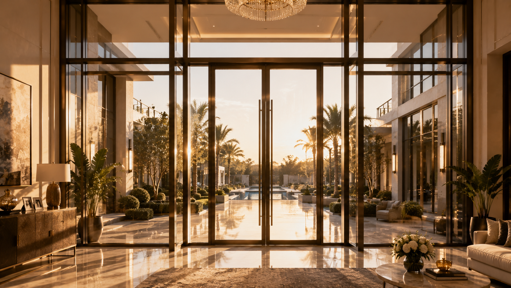 Glass works and aluminium work in Abu Dhabi